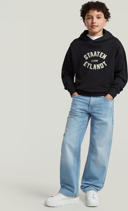 G-Star RAW Rand Hoodie voor jongens Zwart jongens - Foto 4