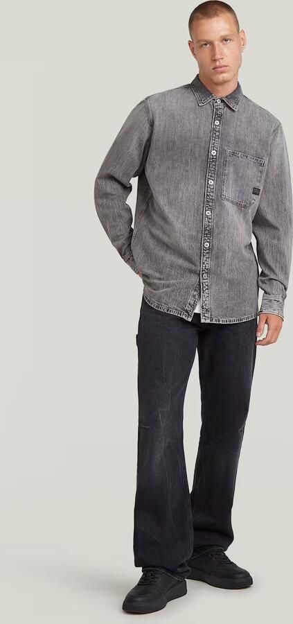 G-Star Raw Overhemd Lange Mouw Regular 1 Pkt Shirt Ls - Foto 7