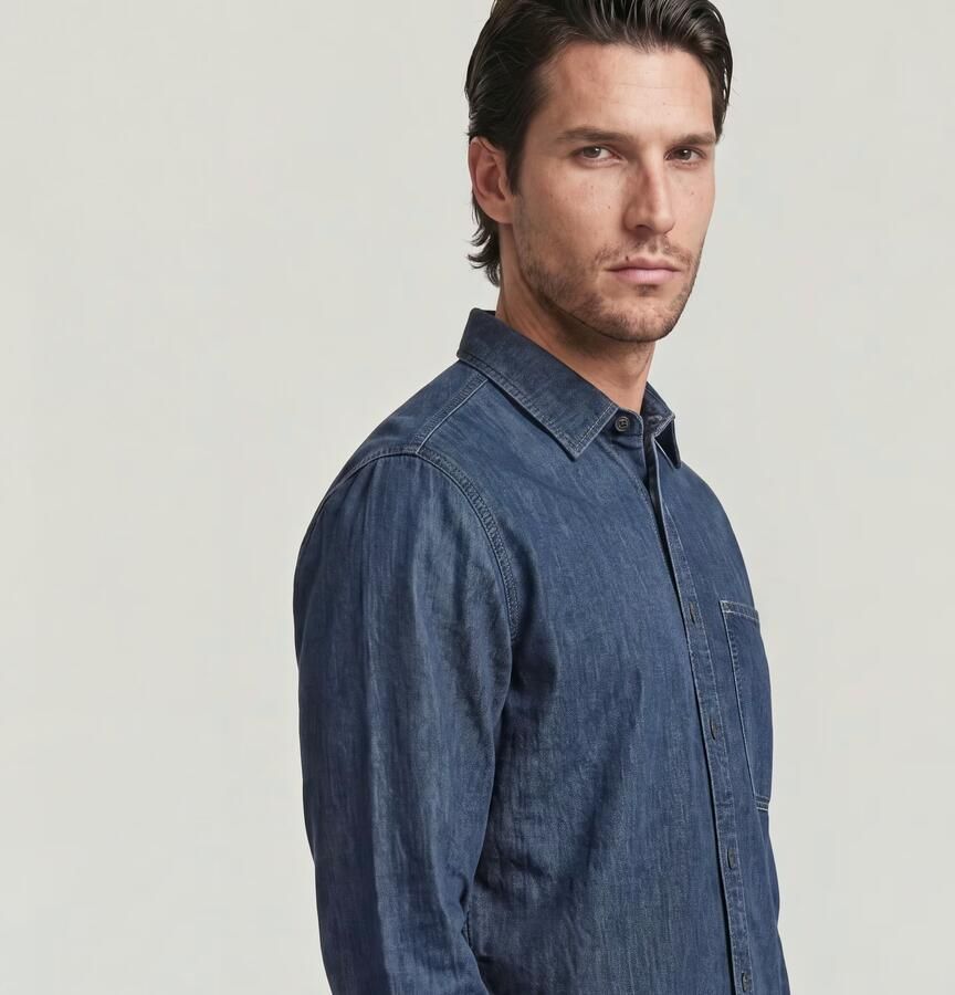 G-Star Raw Overhemd Lange Mouw Regular 1 Pkt Shirt Ls - Foto 4