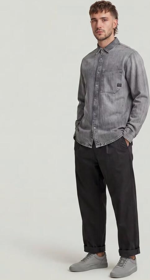G-Star Raw Overhemd Lange Mouw Regular 1 Pkt Shirt Ls - Foto 8