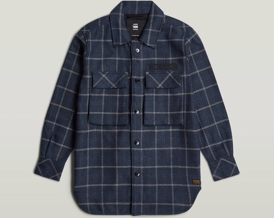 G-Star RAW Regular Boyfriend Overshirt Meerkleurig Dames - Foto 7