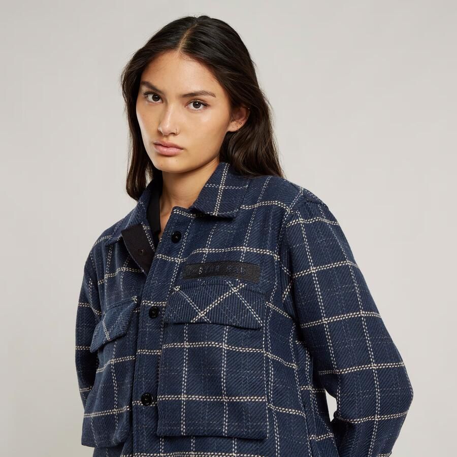 G-Star RAW Regular Boyfriend Overshirt Meerkleurig Dames - Foto 3