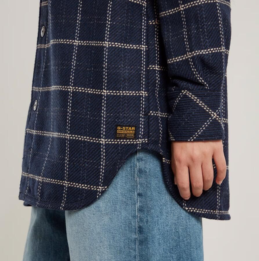 G-Star RAW Regular Boyfriend Overshirt Meerkleurig Dames - Foto 5