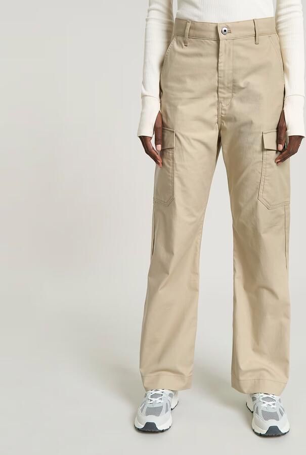 G-Star RAW Regular Cargo Broek Beige Dames