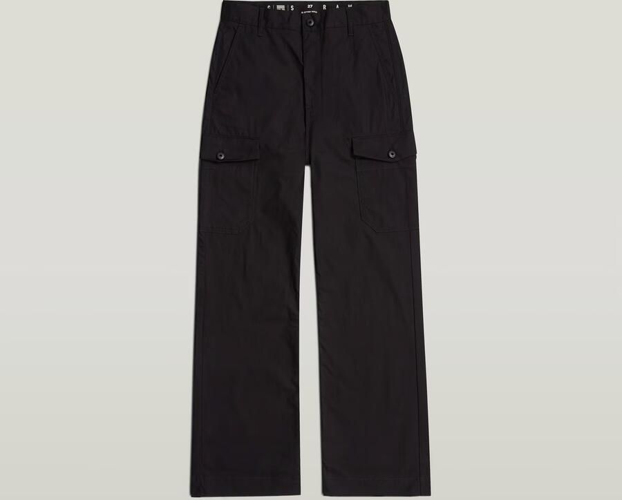 G-Star RAW Regular Cargo Broek Zwart Dames - Foto 6