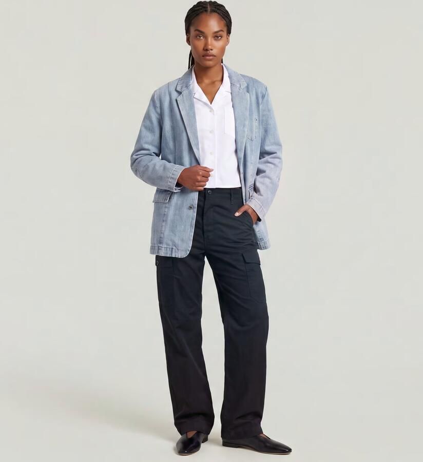 G-Star RAW Regular Cargo Broek Zwart Dames - Foto 4