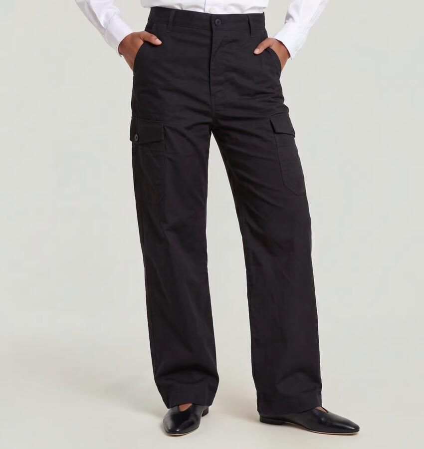 G-Star RAW Regular Cargo Broek Zwart Dames - Foto 3