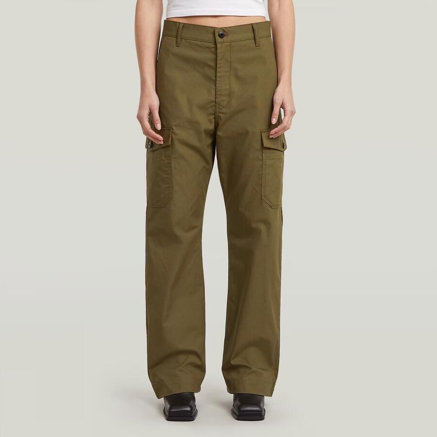 G-Star RAW Regular Cargobroek Groen Dames - Foto 6