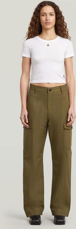 G-Star RAW Regular Cargobroek Groen Dames - Foto 5