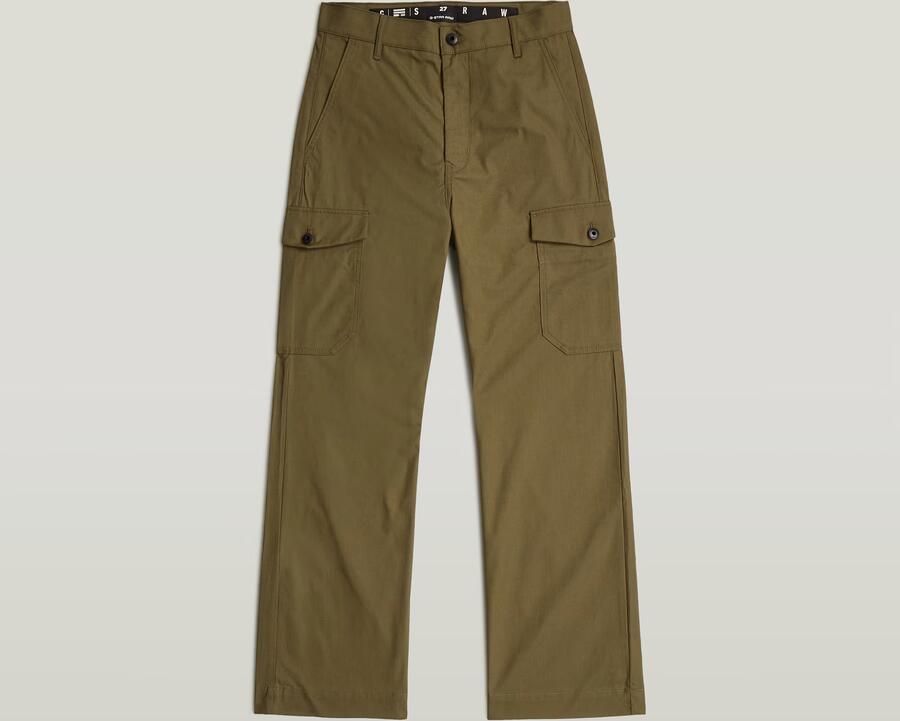 G-Star RAW Regular Cargobroek Groen Dames - Foto 3