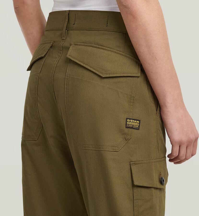 G-Star RAW Regular Cargobroek Groen Dames - Foto 2