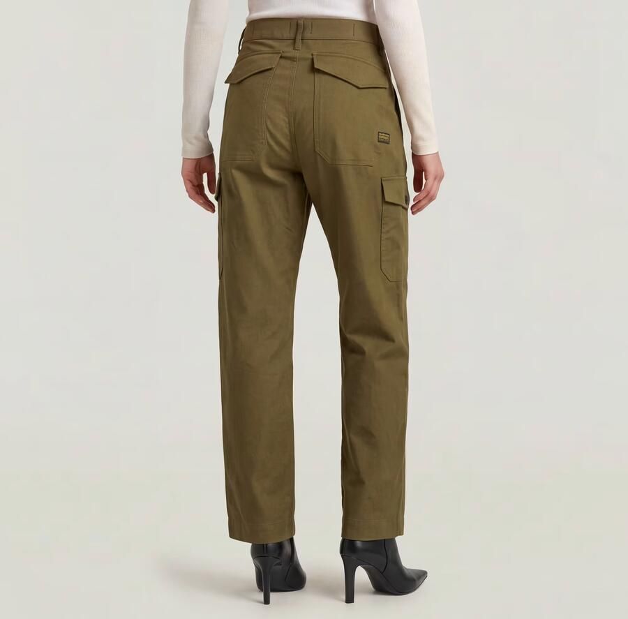 G-Star RAW Regular Cargobroek Groen Dames - Foto 4