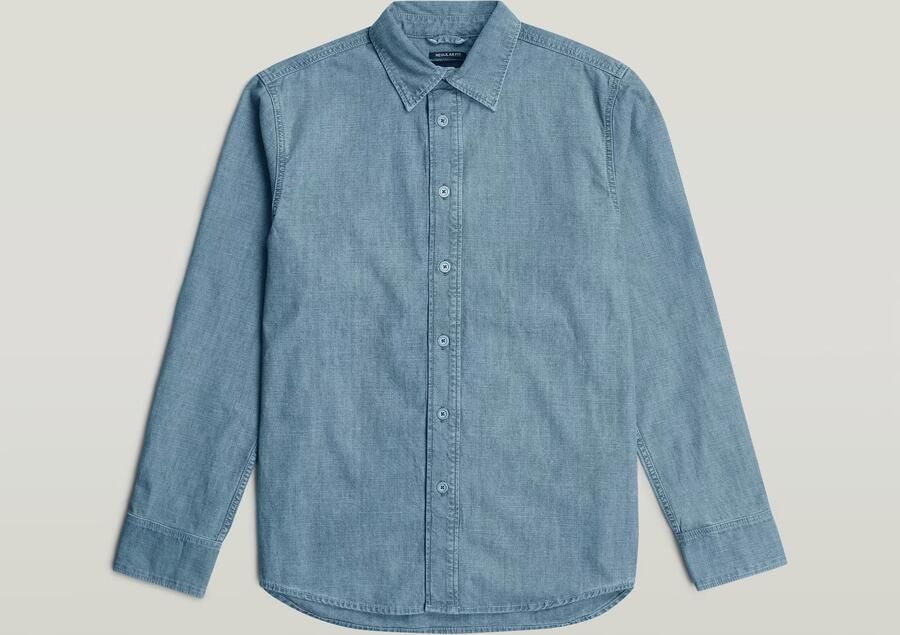 G-Star RAW Regular Denim Shirt Lichtblauw Heren - Foto 7