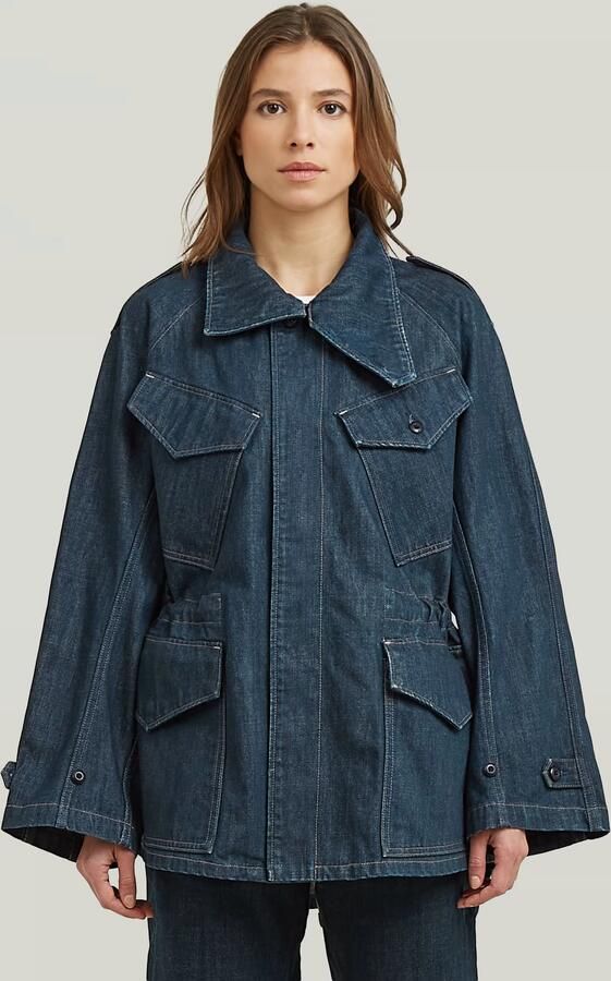 G-Star RAW Regular Field Neo Raw Jack Donkerblauw Dames