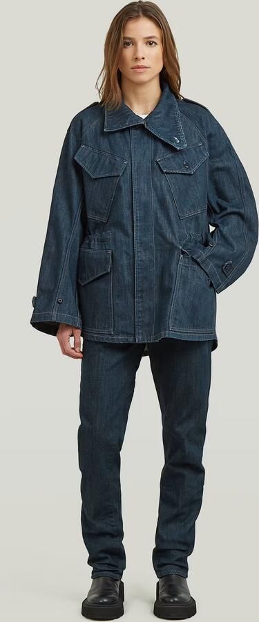 G-Star RAW Regular Field Neo Raw Jack Donkerblauw Dames - Foto 6