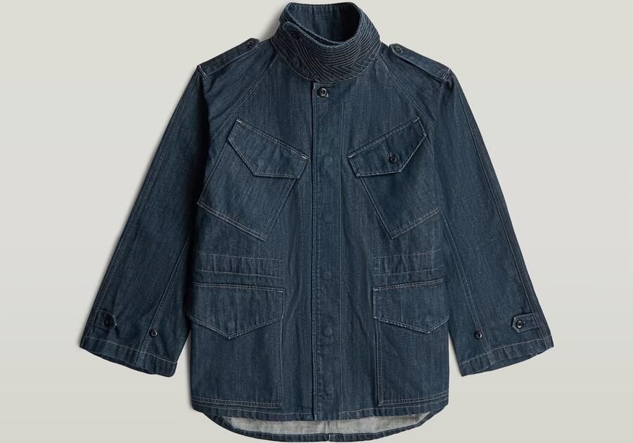 G-Star RAW Regular Field Neo Raw Jack Donkerblauw Dames - Foto 4