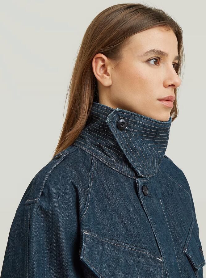 G-Star RAW Regular Field Neo Raw Jack Donkerblauw Dames - Foto 3