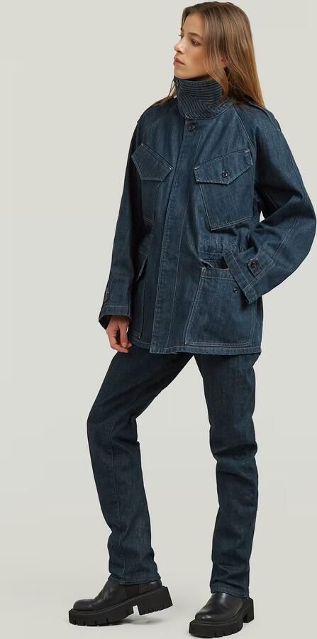 G-Star RAW Regular Field Neo Raw Jack Donkerblauw Dames - Foto 5