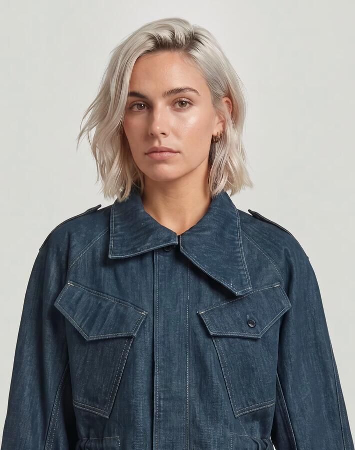 G-Star RAW Regular Field Neo Raw Jack Donkerblauw Dames - Foto 4