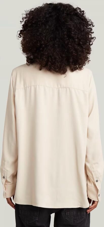 G-Star RAW Regular Long Sleeve Shirt Wit Dames - Foto 5