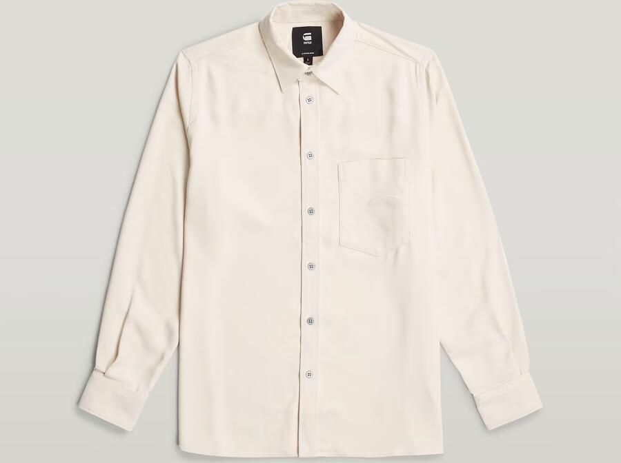 G-Star RAW Regular Long Sleeve Shirt Wit Dames - Foto 3