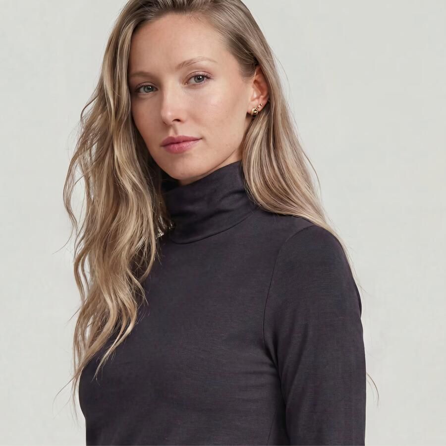 G-Star RAW Regular Mock T-shirt Zwart Dames - Foto 2