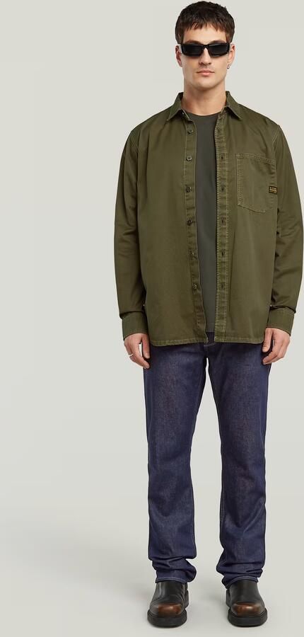 G-Star RAW Regular One Pocket Overhemd Bruin Heren - Foto 6