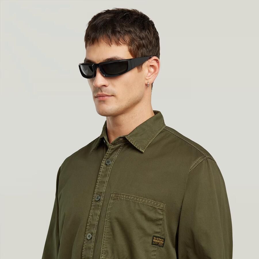 G-Star RAW Regular One Pocket Overhemd Bruin Heren - Foto 2
