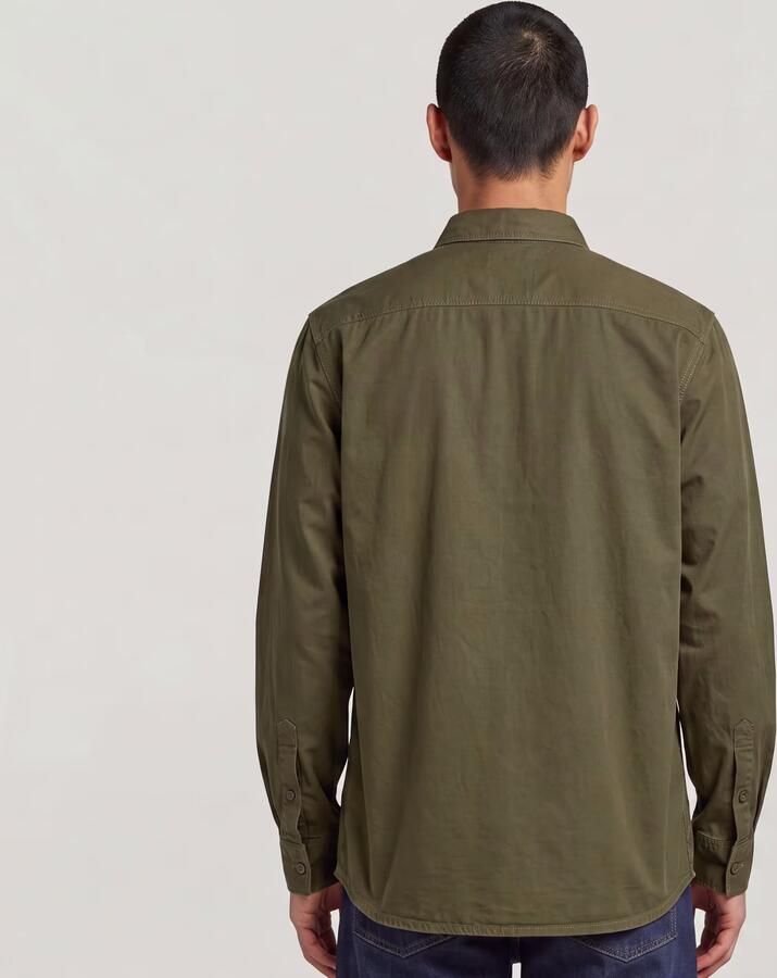 G-Star RAW Regular One Pocket Overhemd Bruin Heren - Foto 5
