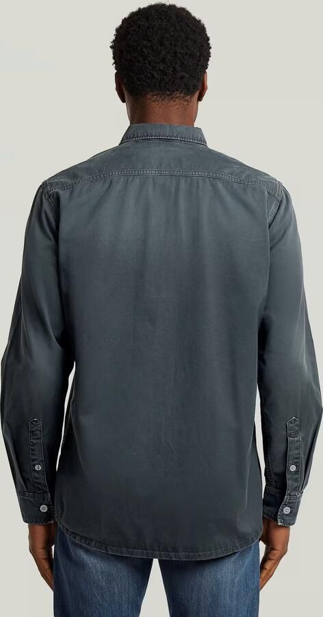 G-Star RAW Regular One-Pocket Overhemd Zwart Heren - Foto 6