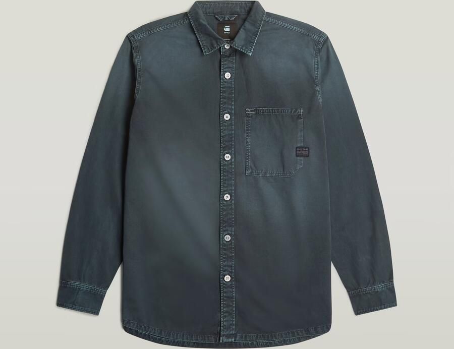 G-Star RAW Regular One-Pocket Overhemd Zwart Heren - Foto 4