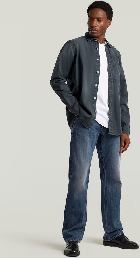 G-Star RAW Regular One-Pocket Overhemd Zwart Heren - Foto 5