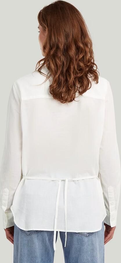 G-Star RAW Regular Overhemd Wit Dames - Foto 5