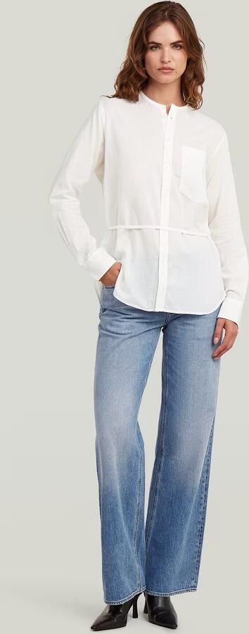 G-Star RAW Regular Overhemd Wit Dames - Foto 6
