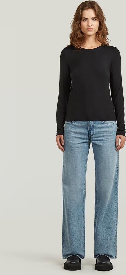 G-Star RAW Regular T-shirt Zwart Dames - Foto 3