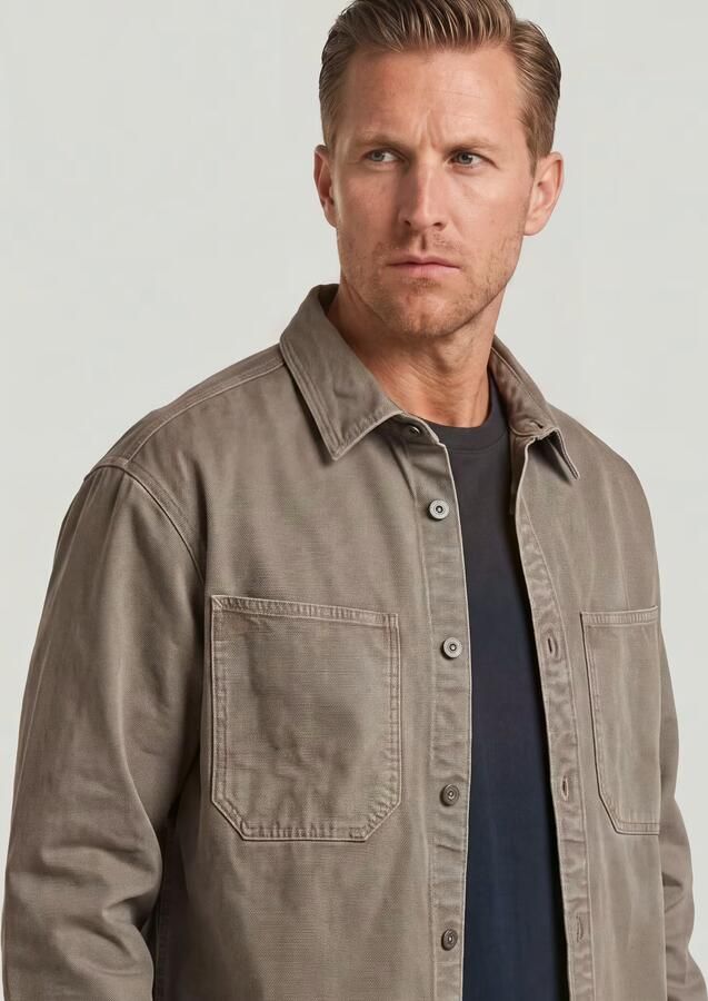 G-Star RAW Relaxed 2-Pocket Overhemd Bruin Heren - Foto 5