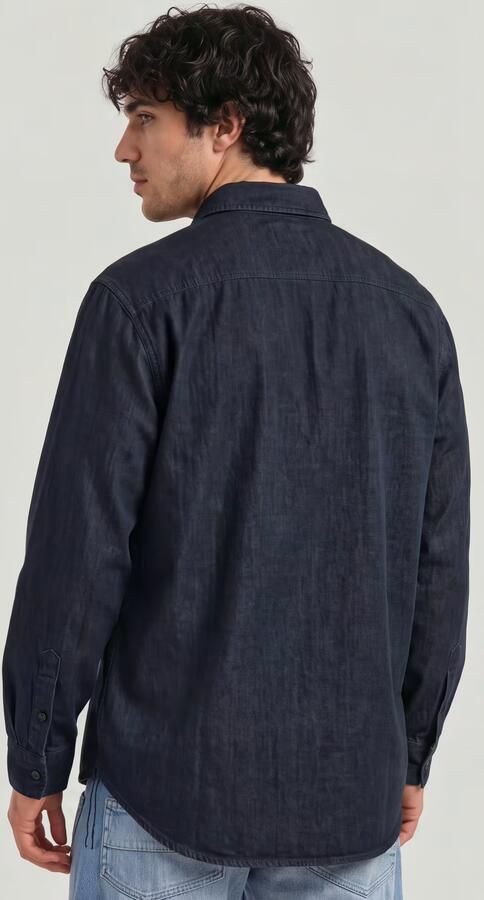 G-Star RAW Relaxed 2-Pocket Overhemd Donkerblauw Heren - Foto 6