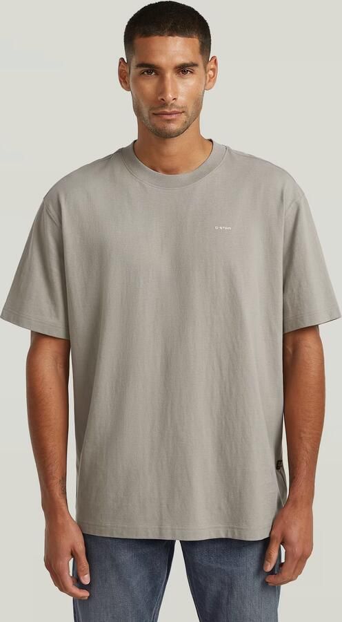 G-Star RAW Relaxed Base T-Shirt Beige Heren