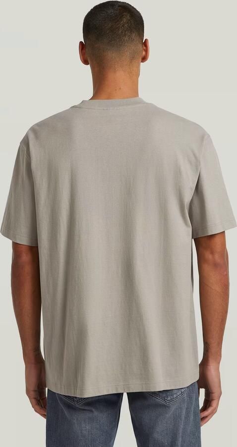 G-Star RAW Relaxed Base T-Shirt Beige Heren - Foto 5