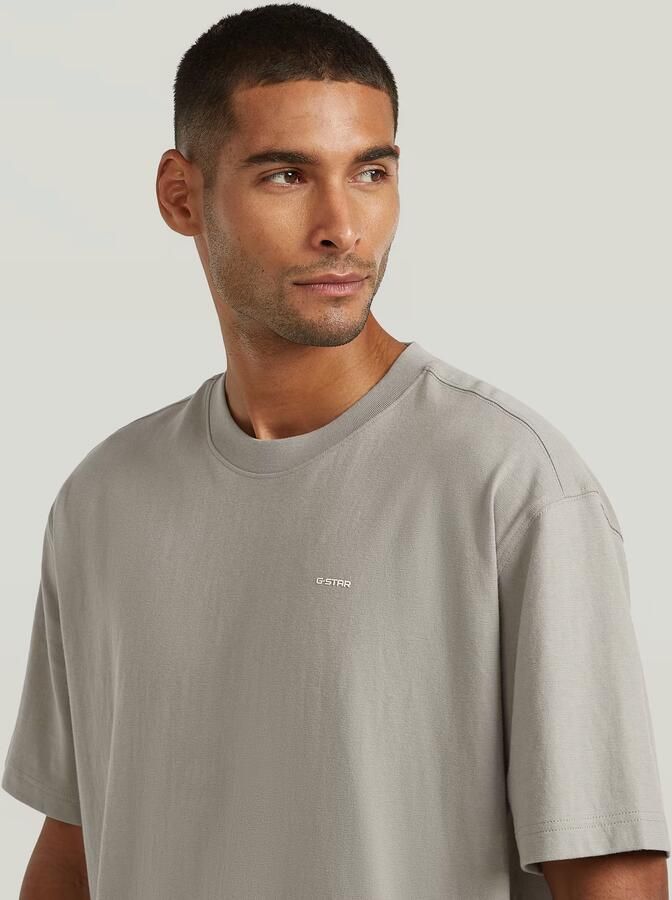 G-Star RAW Relaxed Base T-Shirt Beige Heren - Foto 3