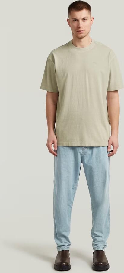 G-Star RAW Relaxed Base T-Shirt Beige Heren - Foto 7