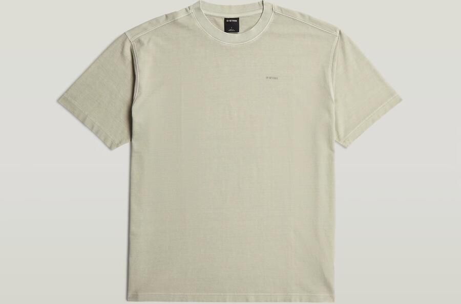 G-Star RAW Relaxed Base T-Shirt Beige Heren - Foto 4
