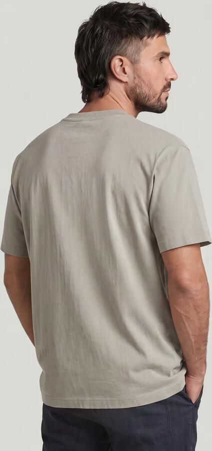 G-Star RAW Relaxed Base T-Shirt Beige Heren - Foto 5