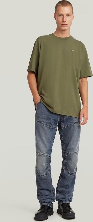 G-Star RAW Relaxed Base T-Shirt Groen Heren - Foto 5