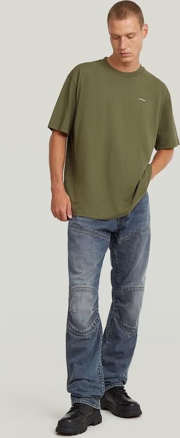 G-Star RAW Relaxed Base T-Shirt Groen Heren - Foto 6