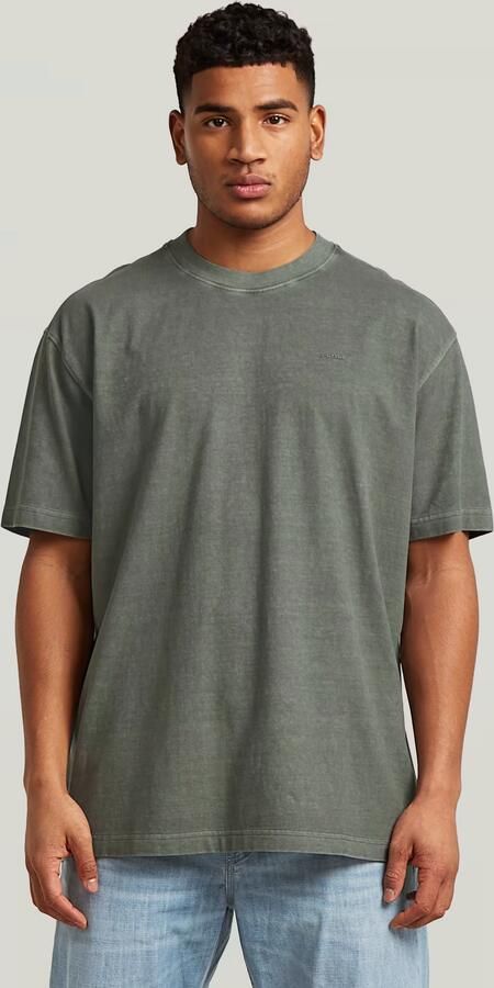 G-Star RAW Relaxed Base T-Shirt Groen Heren - Foto 3