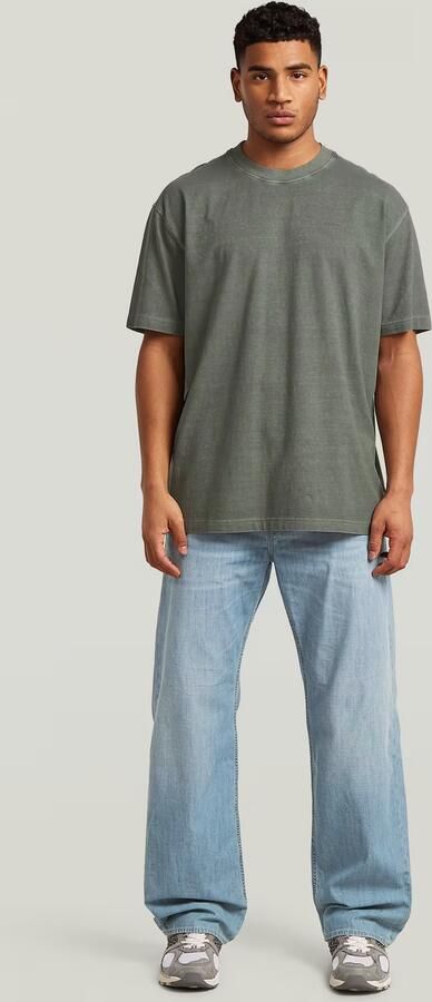 G-Star RAW Relaxed Base T-Shirt Groen Heren - Foto 9