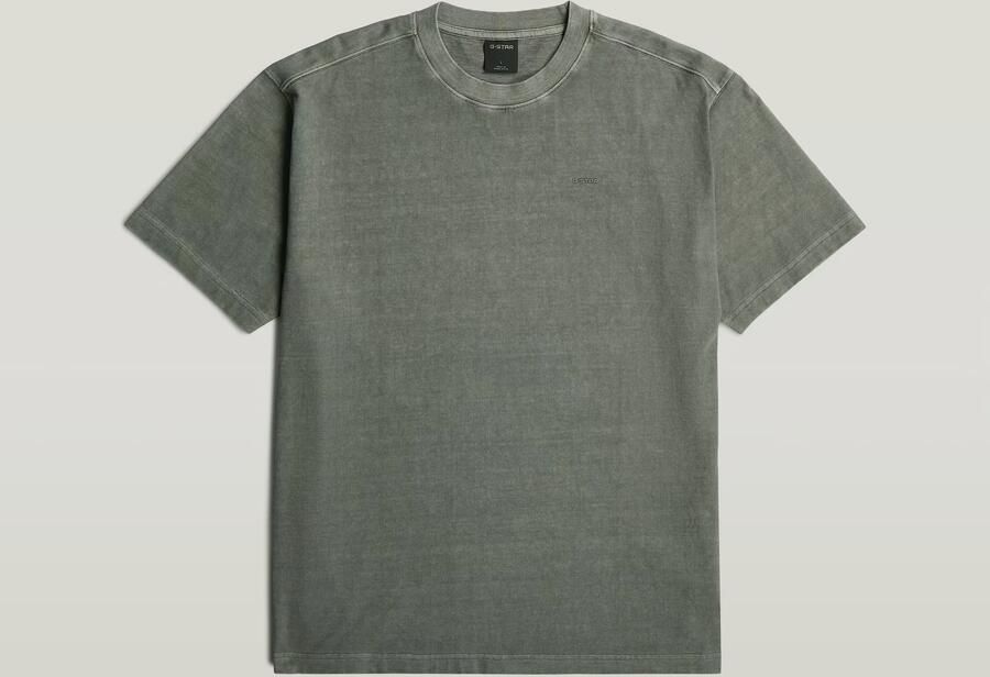 G-Star RAW Relaxed Base T-Shirt Groen Heren - Foto 6