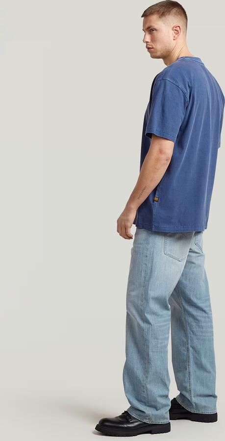 G-Star RAW Relaxed Base T-Shirt Midden blauw Heren - Foto 6