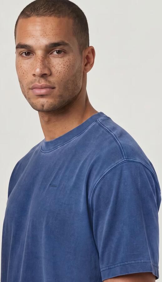 G-Star RAW Relaxed Base T-Shirt Midden blauw Heren - Foto 5